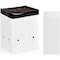 Ipower 50-Pack 5 Gallon Black-and-White Material Grow Bags, 50PK GLGROWBAGFILM5X50 - alternate 9